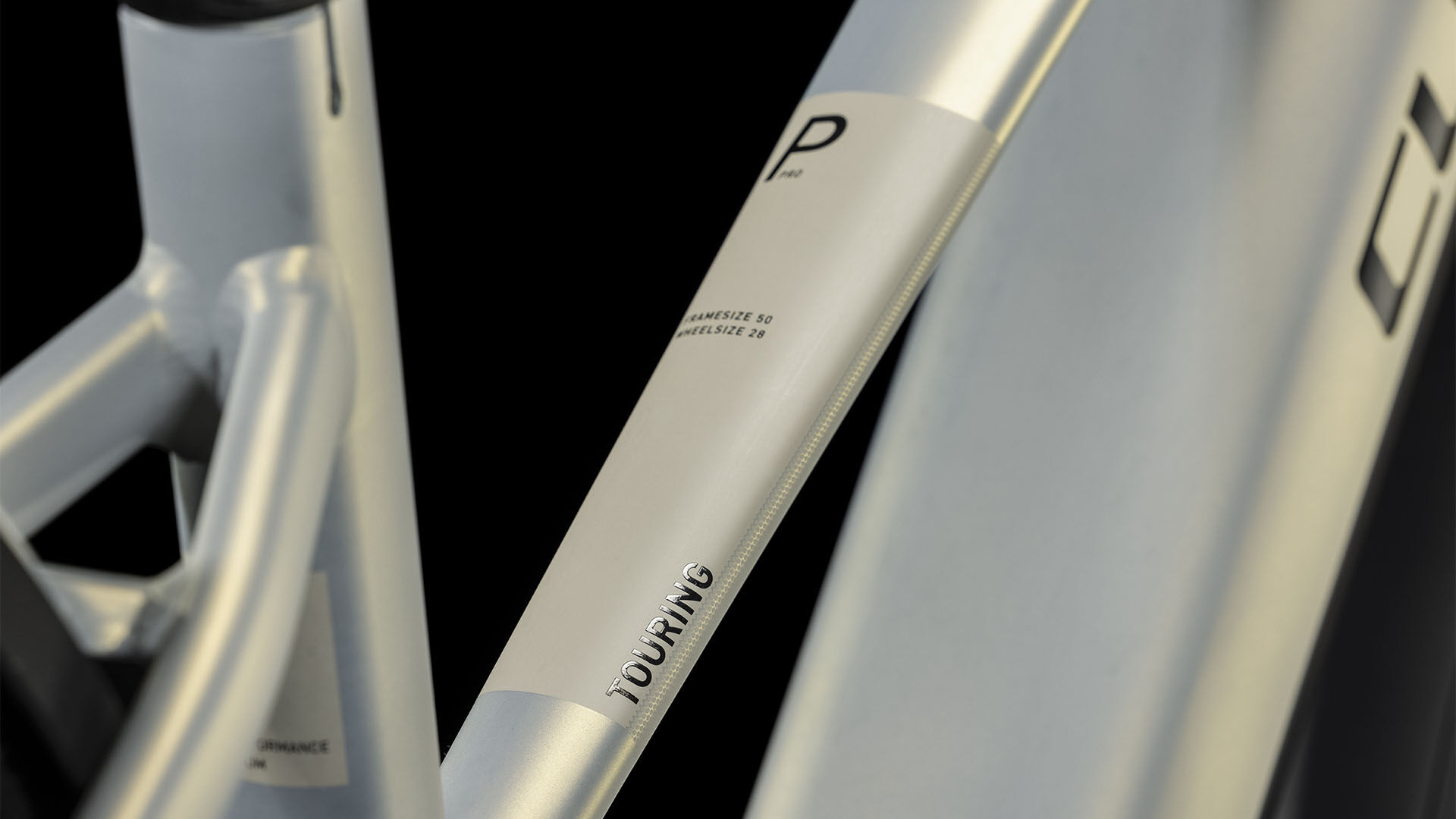 Cube Touring Hybrid Pro 625 pearlysilver´n´black 