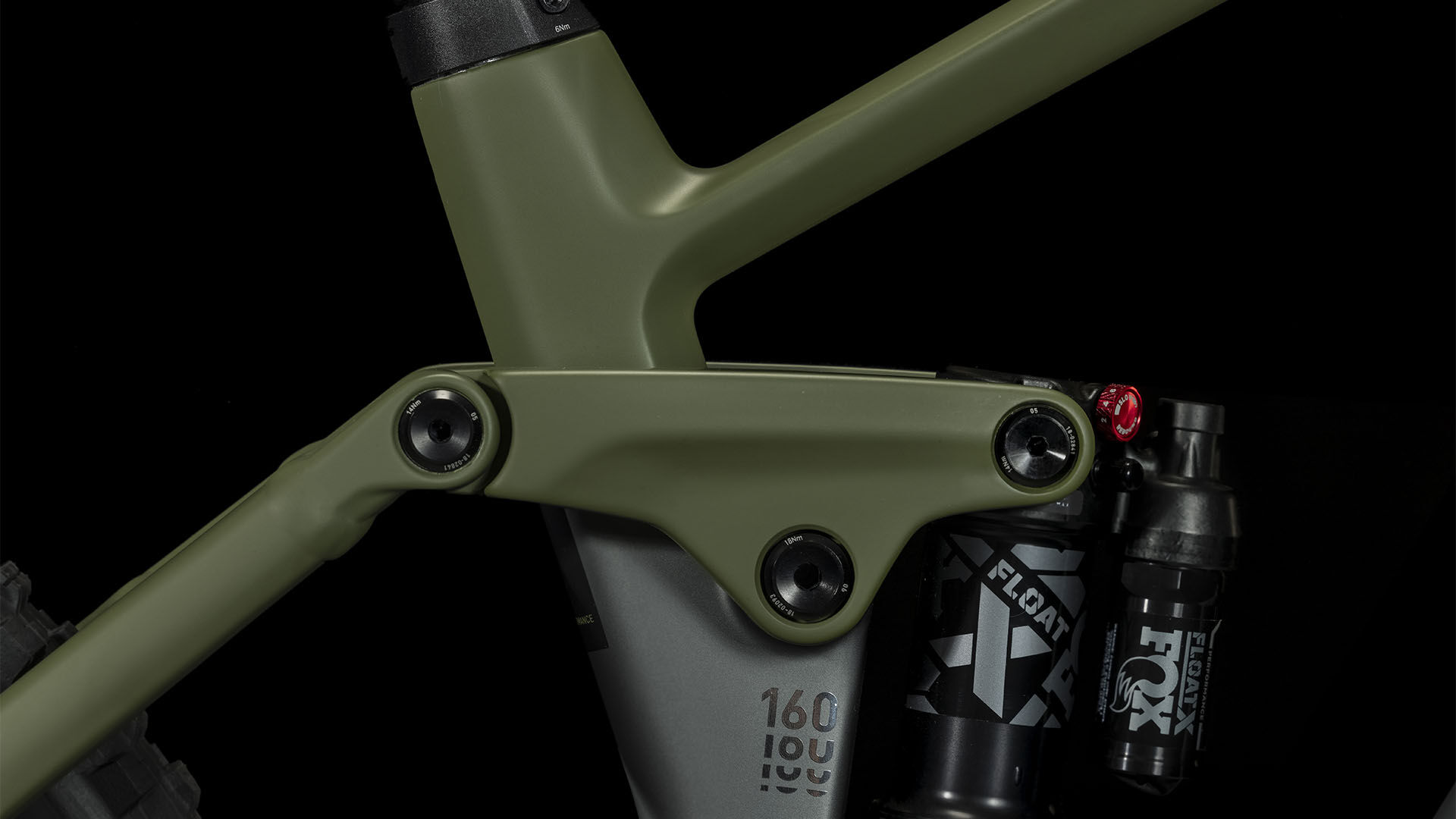 Cube Stereo Hybrid 160 HPC TM 750 27.5 flashgrey´n´olive
