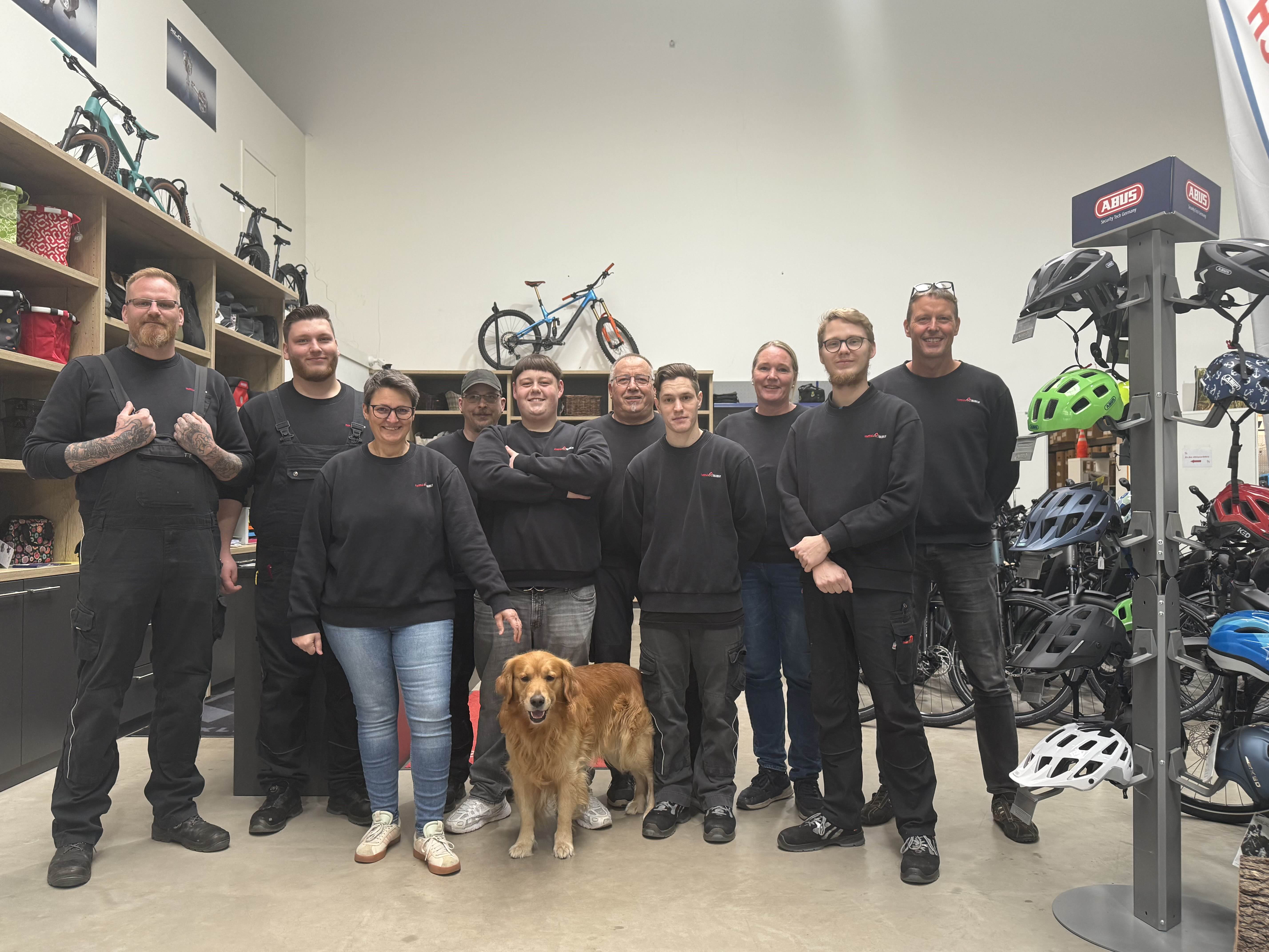 Das Team von Fahrrad Markus in Damme