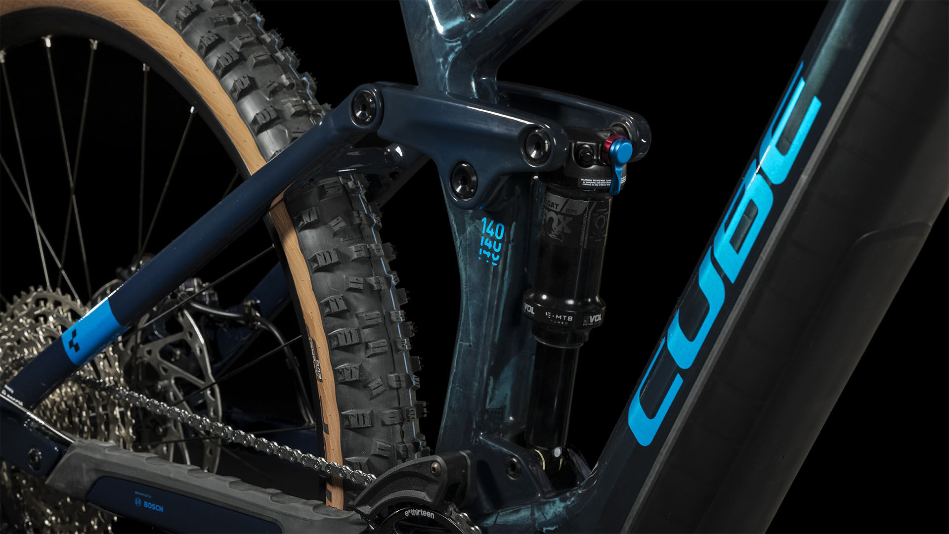 Cube Stereo Hybrid 140 HPC SLX 750 liquidblue´n´blue