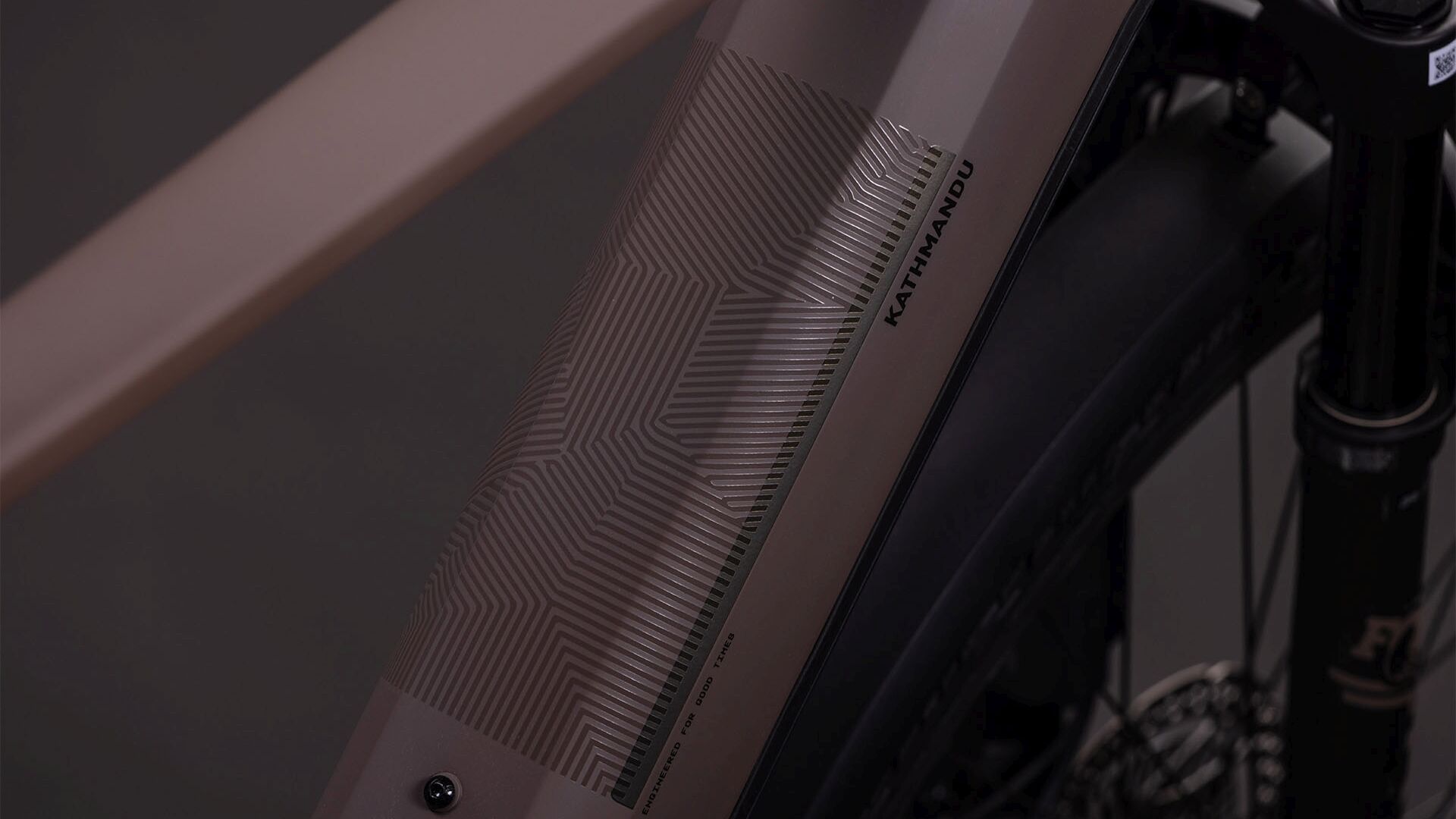 Cube Kathmandu Hybrid EXC 800 cedar´n´chrome UN3556 Fahrzeug mit Antrieb durch Lithium-Ionen- Batterien. Transport nach SV 388 und 666 ADR.