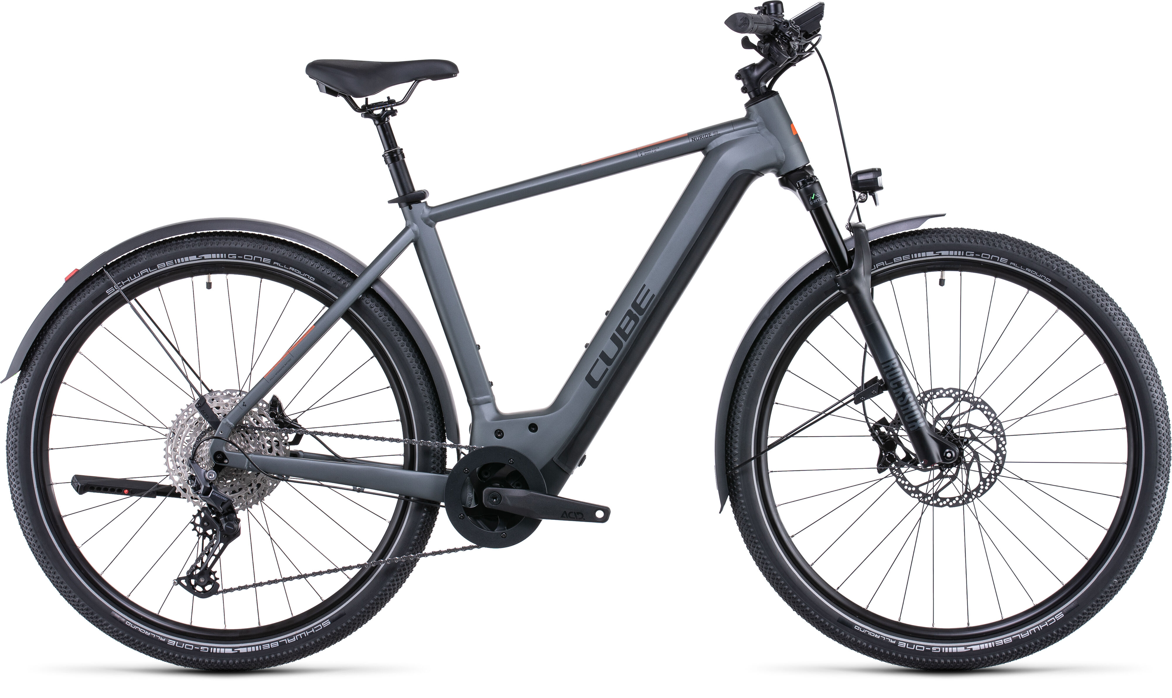 Cube Nuride Hybrid SL 750 Allroad flashgrey´n´orange