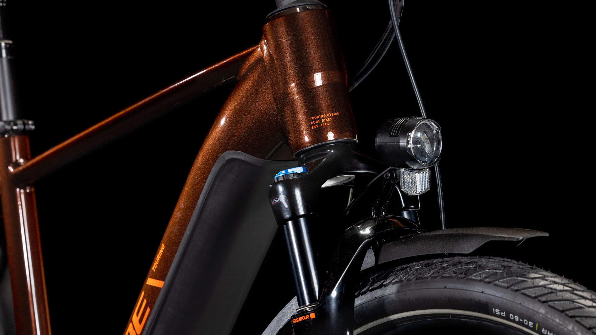 Cube Touring Hybrid Pro 625 cinnamon´n´orange Batteriebetriebenes Fahrzeug (UN 3171) unterliegt nicht den Vorschriften des ADR