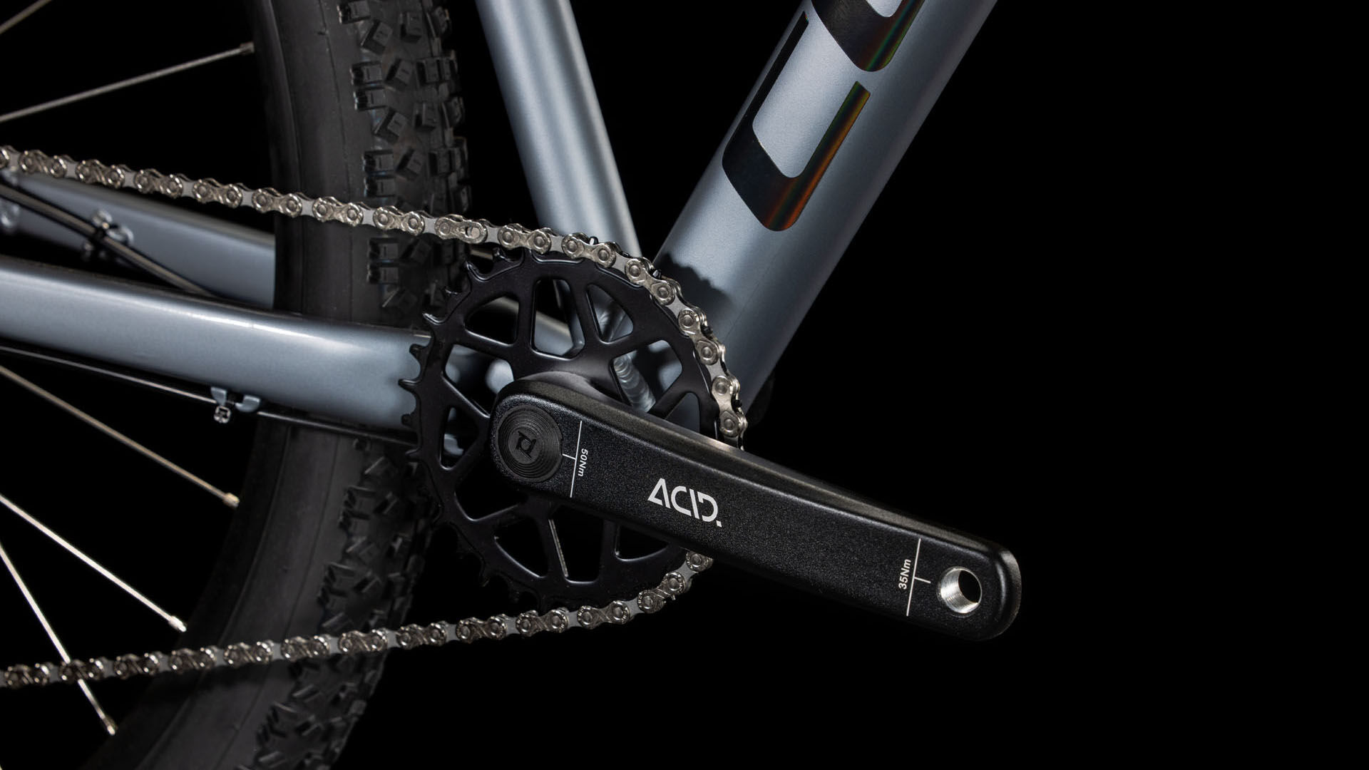 Cube Aim Race slategrey´n´rainbowblack  