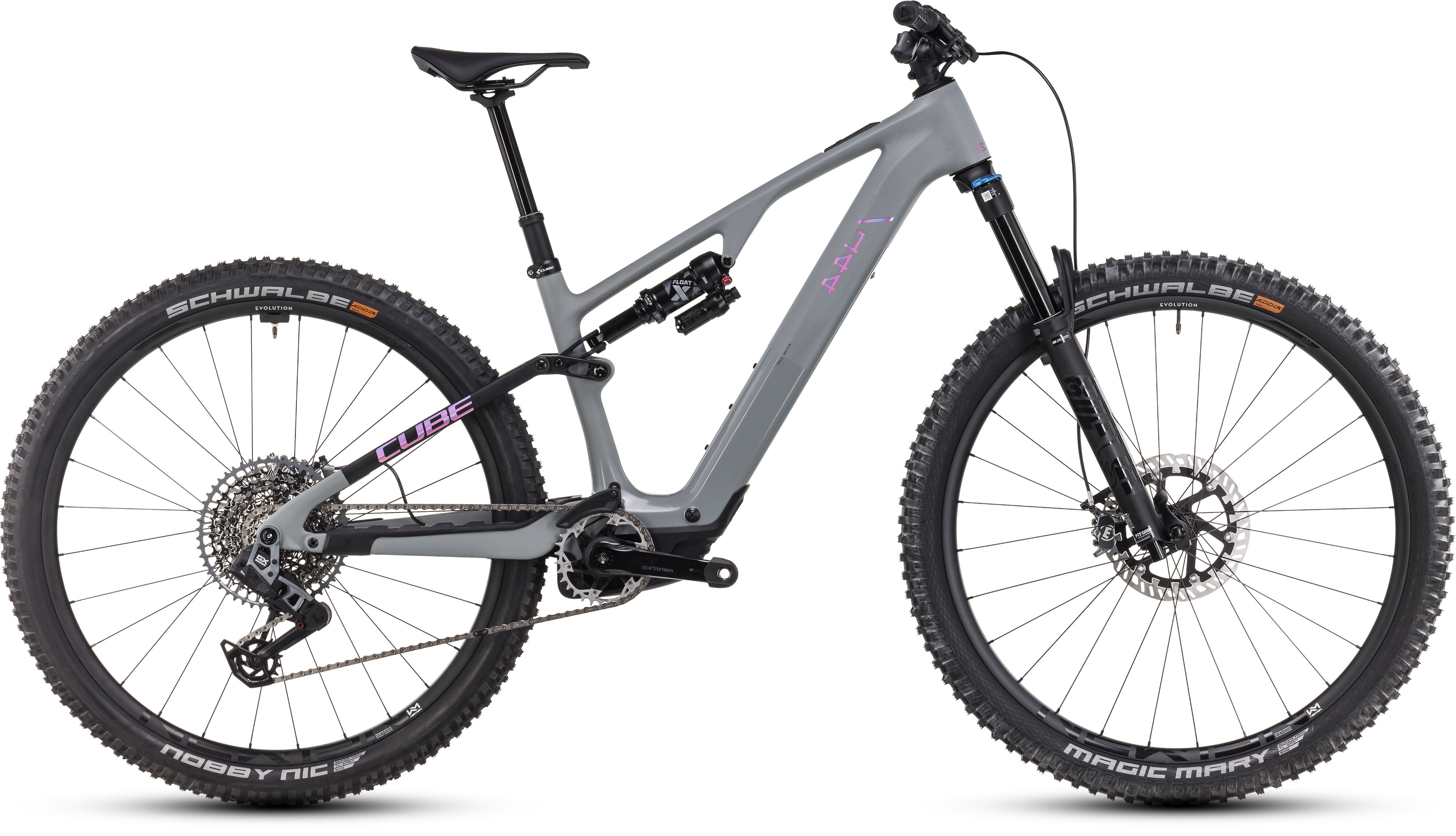 Cube AMS Hybrid ONE44 C:68X TM 400X 29 swampgrey´n´purplereflex Batteriebetriebenes Fahrzeug (UN 3171) unterliegt nicht den Vorschriften des ADR