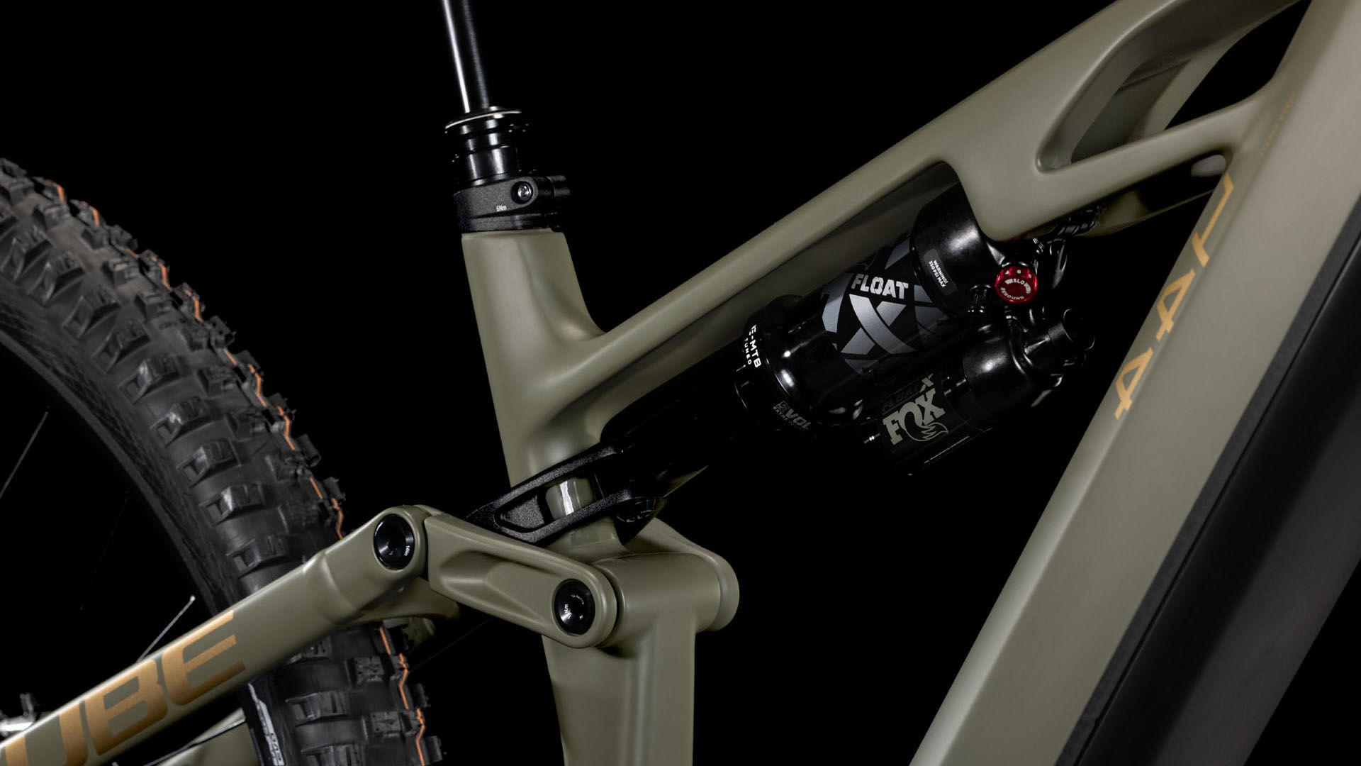 Cube Stereo Hybrid ONE44 HPC TM 800 dustyolive´n´gold Batteriebetriebenes Fahrzeug (UN 3171) unterliegt nicht den Vorschriften des ADR