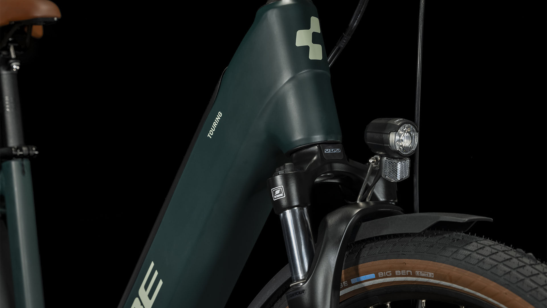 Cube Touring Hybrid ONE 500 darkgreen´n´green