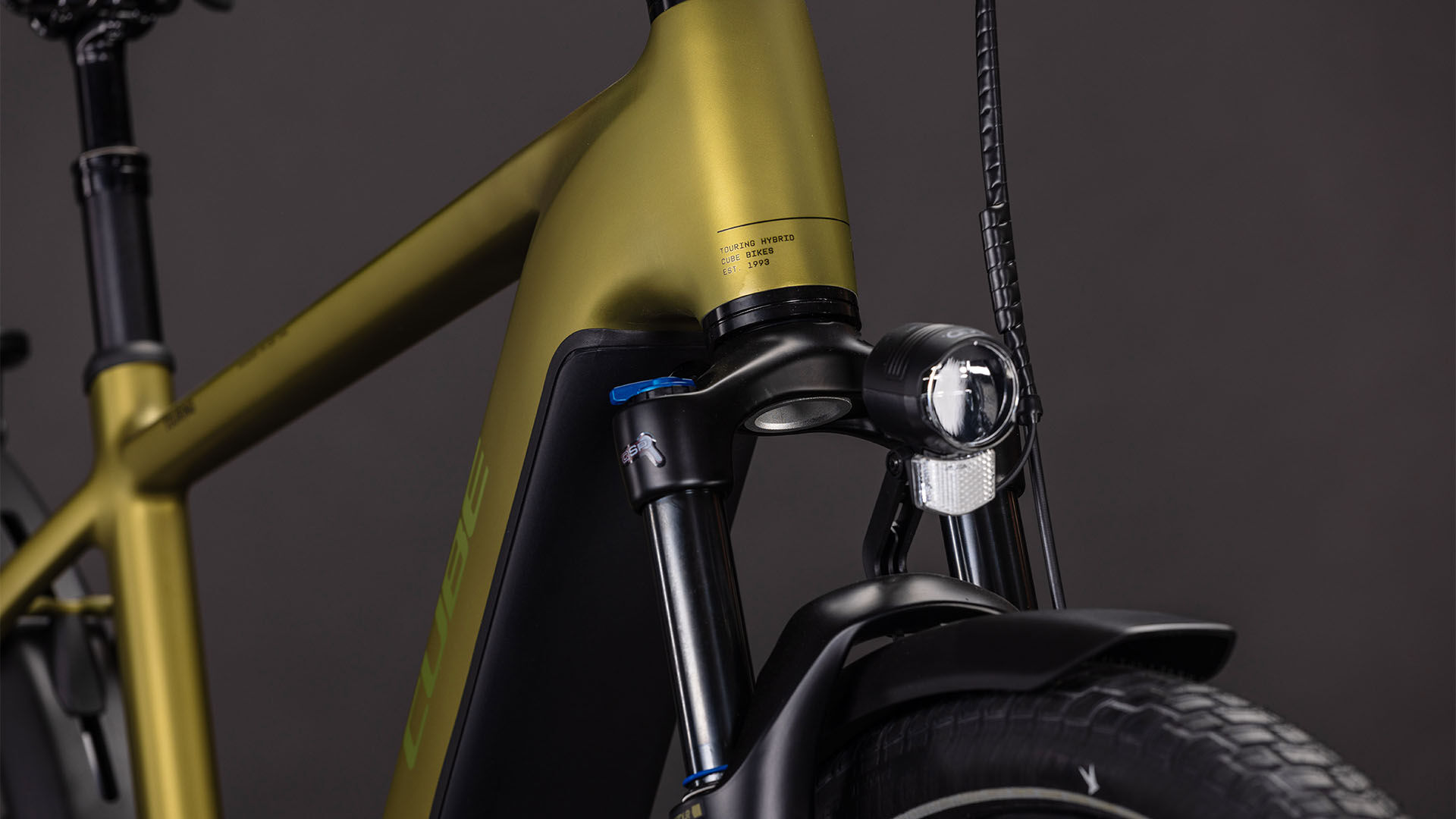 Cube Touring Hybrid Pro 800 goldenlime´n´black UN3556 Fahrzeug mit Antrieb durch Lithium-Ionen- Batterien. Transport nach SV 388 und 666 ADR.