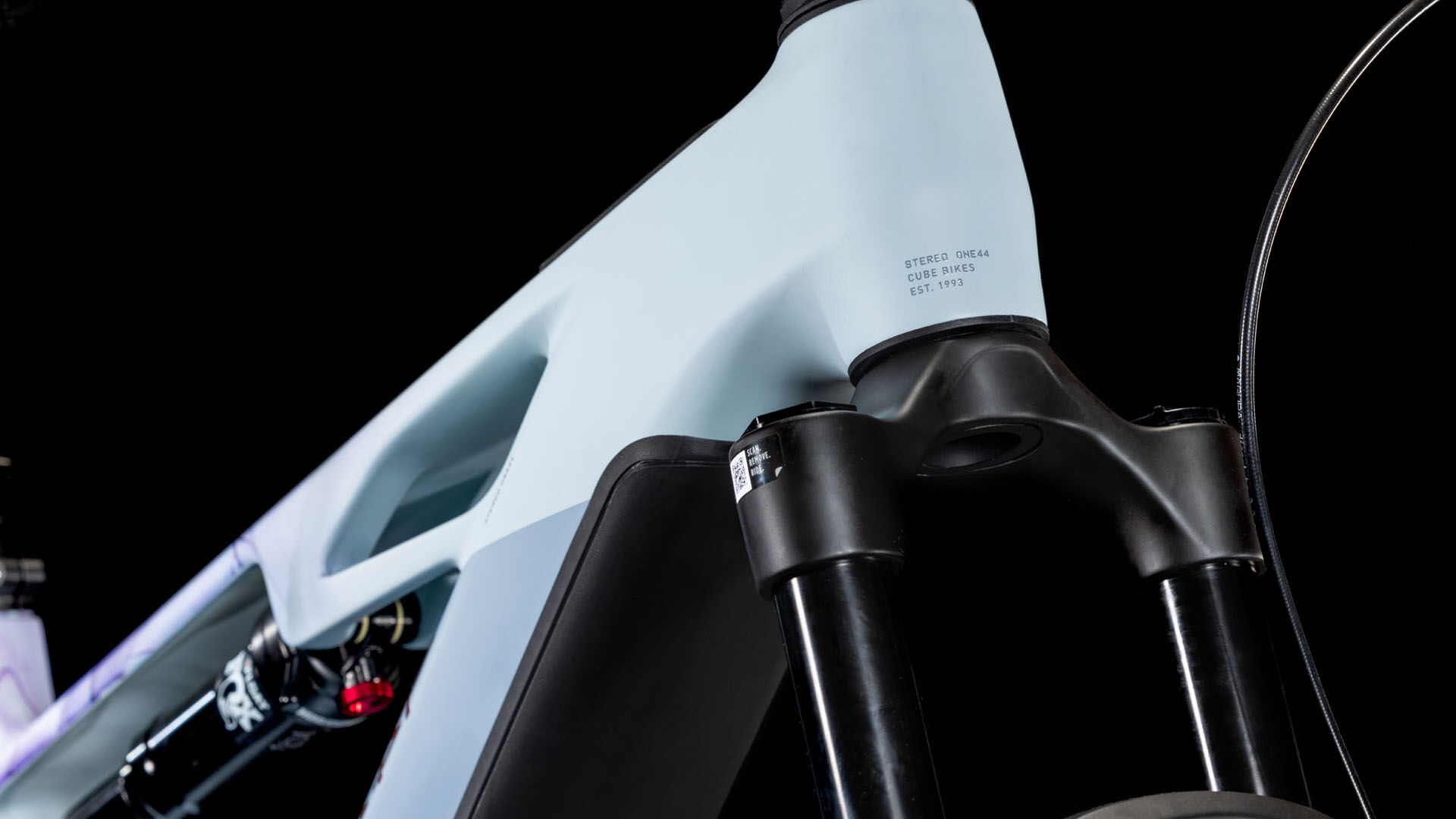 Cube Stereo Hybrid ONE44 HPC Race 800 pigeonblue´n´art Batteriebetriebenes Fahrzeug (UN 3171) unterliegt nicht den Vorschriften des ADR